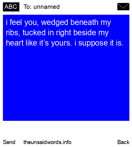 unsent message to unnamed