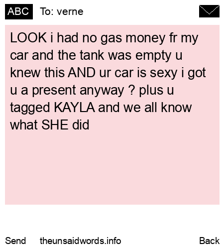 unsent message to verne