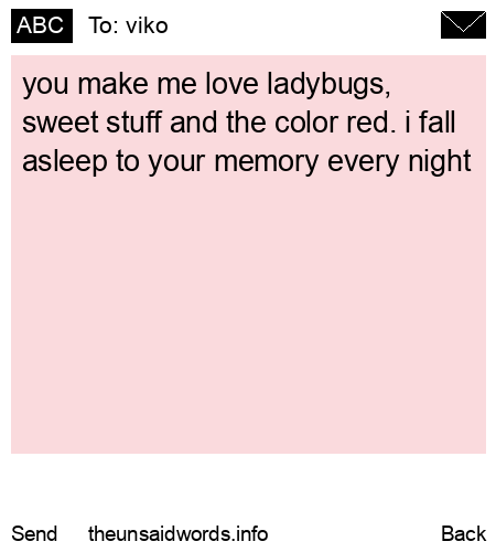 unsent message to viko