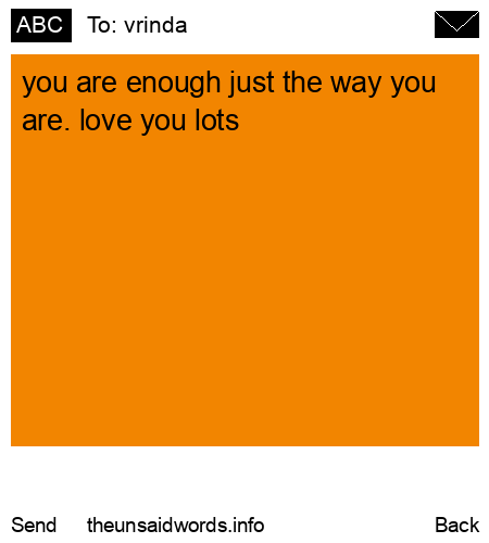 unsent message to vrinda