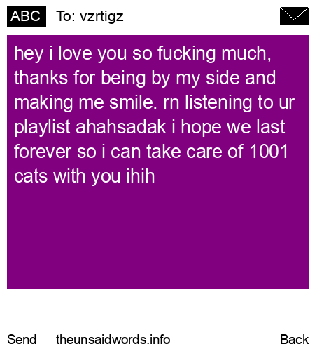 unsent message to vzrtigz