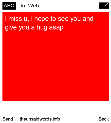 unsent message to Web