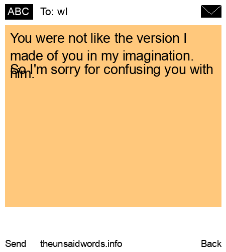 unsent message to wl