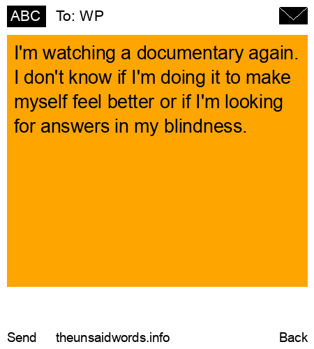 unsent message to WP