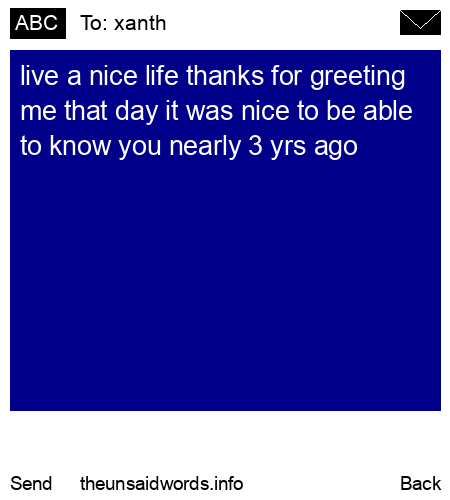 unsent message to xanth