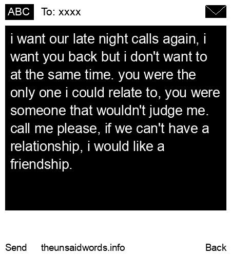 unsent message to xxxx