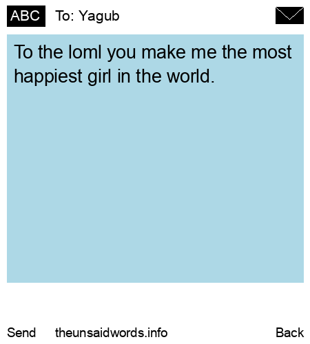 unsent message to Yagub