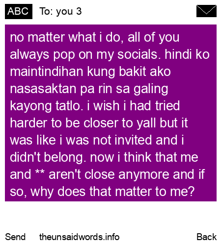 unsent message to you 3