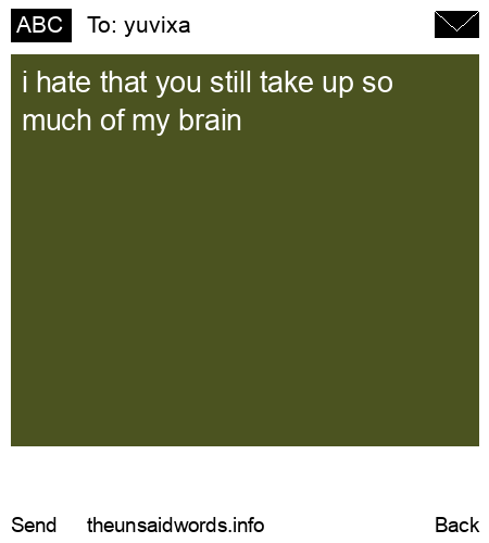 unsent message to yuvixa 
