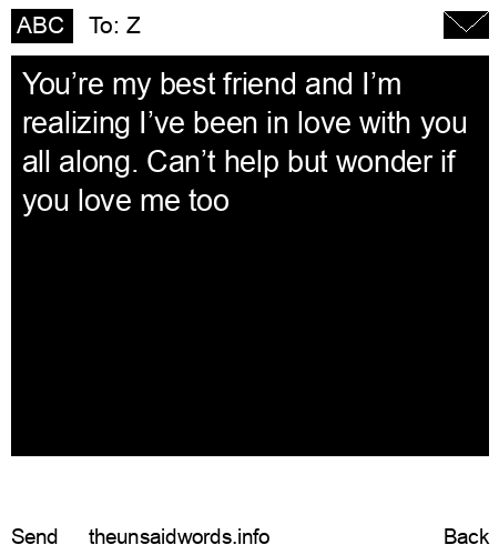 unsent message to Z