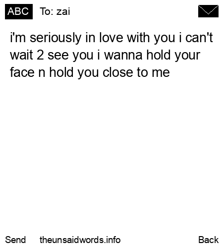 unsent message to zai
