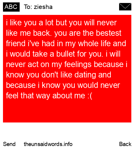 unsent message to ziesha