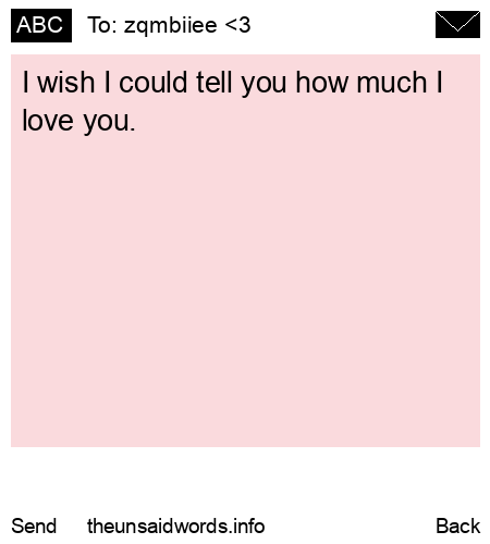 unsent message to zqmbiiee <3