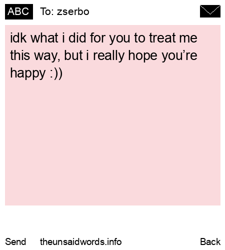 unsent message to zserbo