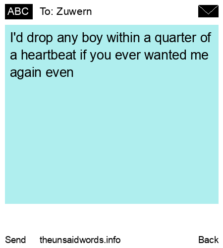 unsent message to Zuwern 