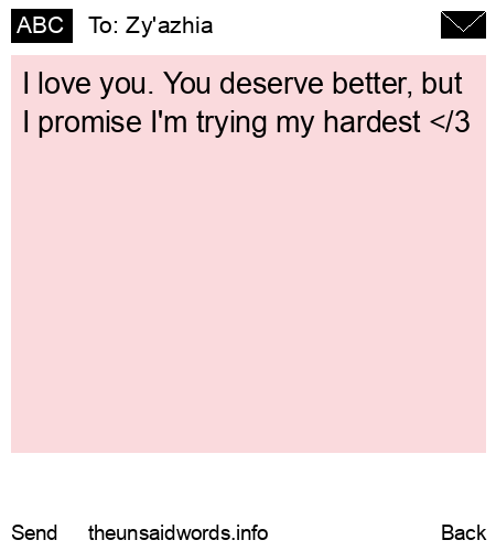 unsent message to Zy'azhia