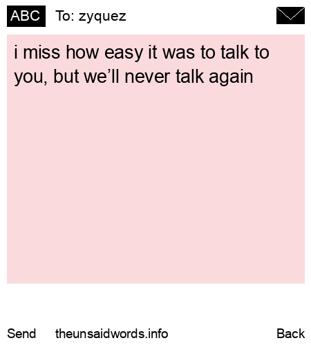 unsent message to zyquez 